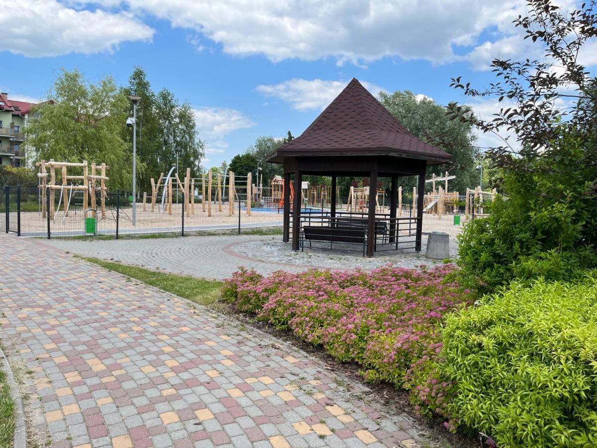 Sun River Apartament Iława Exteriör bild